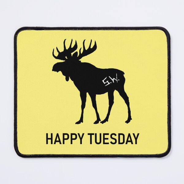 Item preview, happy tuesday - black designed and sold by lexicolor.