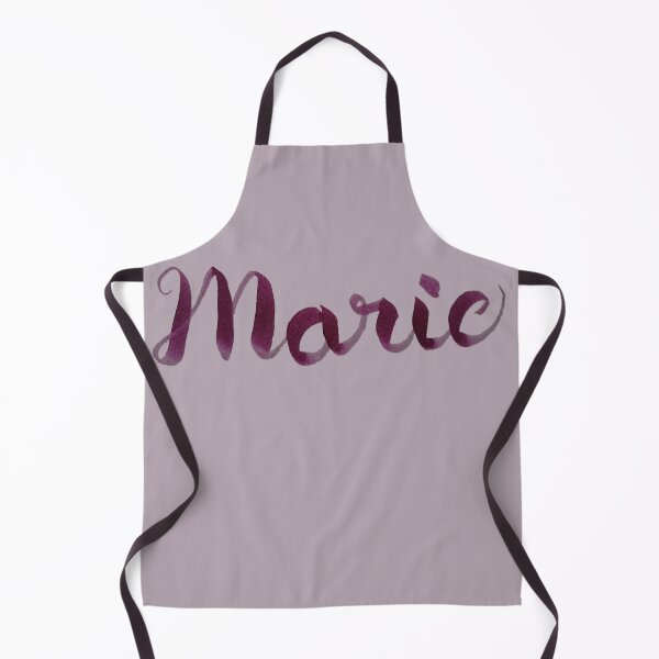 Item preview, Marie handlettered in dark plum designed and sold by Melindrea.