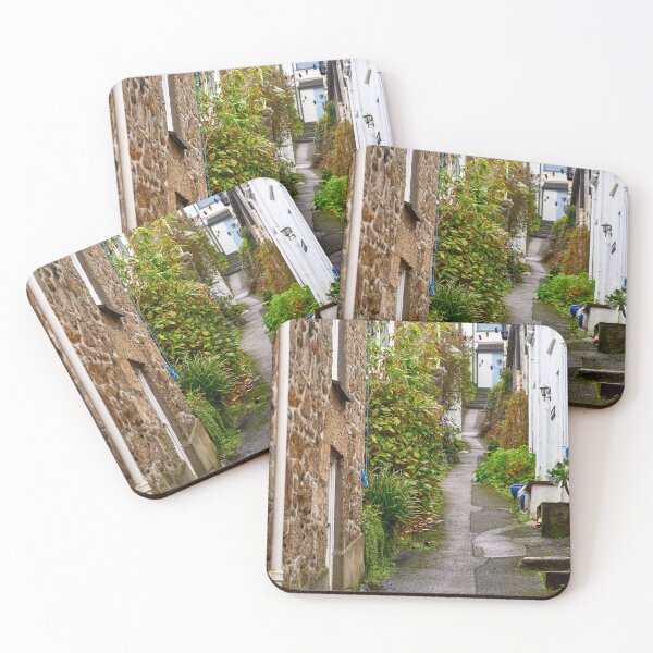 Item preview, Picturesque street in Mousehole, Cornwall England designed and sold by VnGphoto.