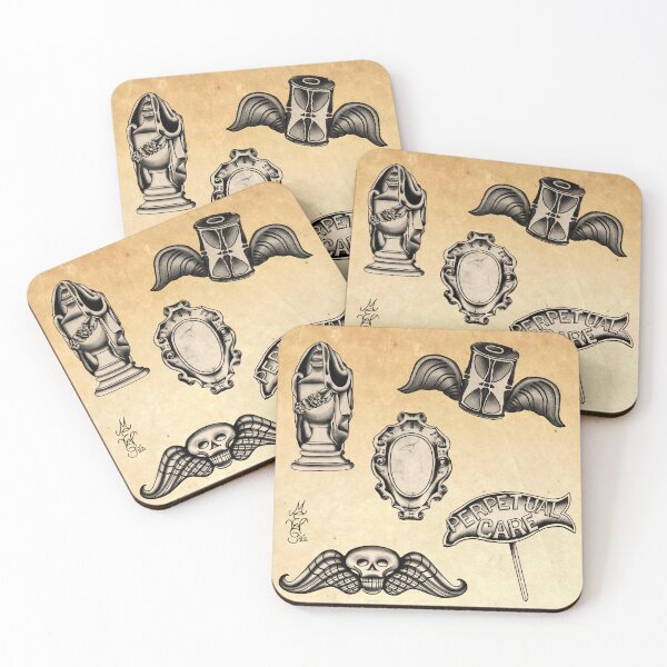 Item preview, Taphophile Flash Sheet designed and sold by Michelle Wenzy.