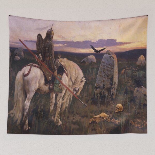 Item preview, Viktor Vasnetsov's The Knight at the Crossroads designed and sold by mosfunky.