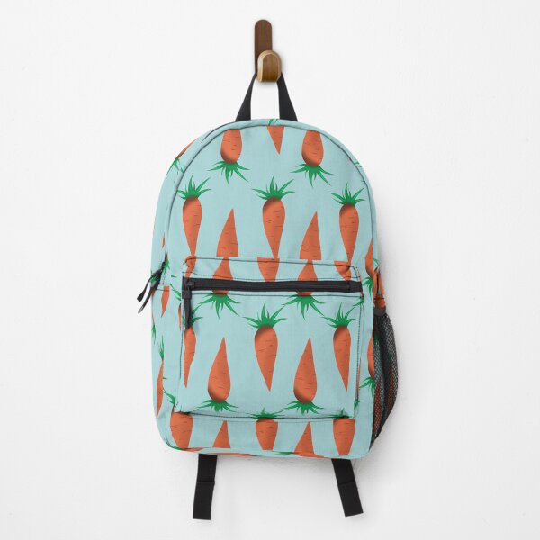 Item preview, Minimalistic carrots on blue background designed and sold by Deviarty.