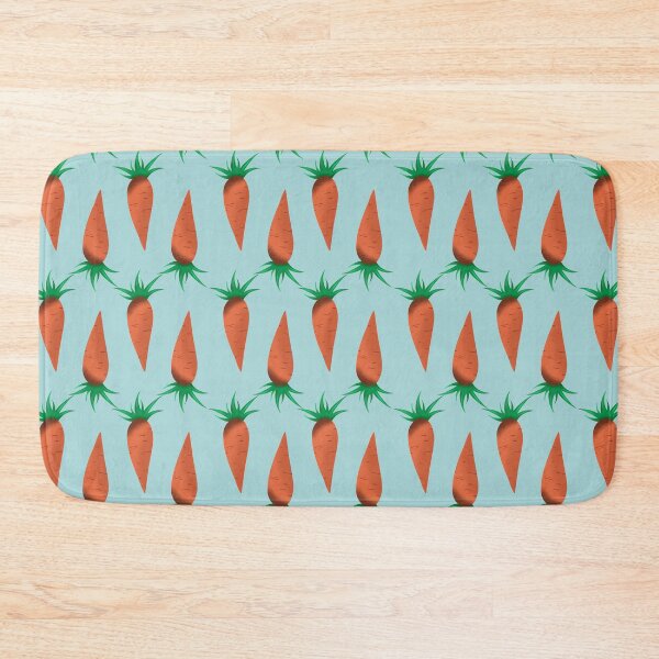 Item preview, Minimalistic carrots on blue background  designed and sold by Deviarty.