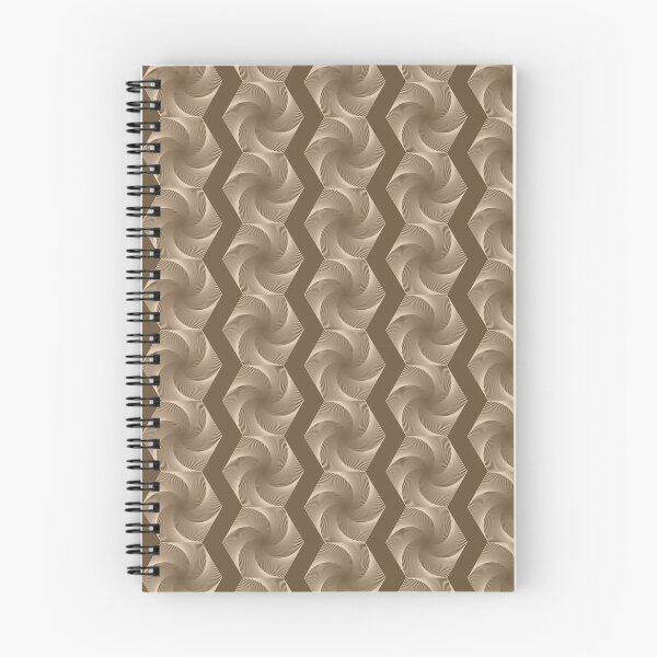 Item preview, Modern Geometric Earth Tones Hexagon and Triangles designed and sold by OverbeeDesigns.