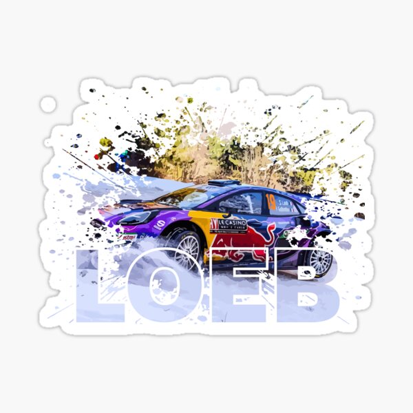 Citroen DS3 OTT067 roof Sebastien Loeb rally graphics stickers decals R3 R5