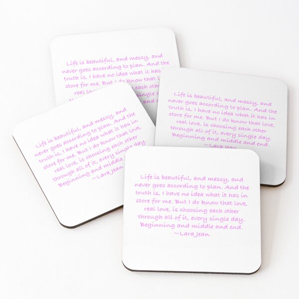 Item preview, Lara Jean, To All the Boys: Always and Forever quote life is beautiful designed and sold by KikasArt.