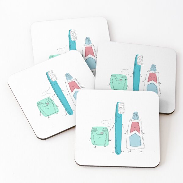 Item preview, Toothbrush Floss and Toothpaste Friends designed and sold by CraftedbyJK.