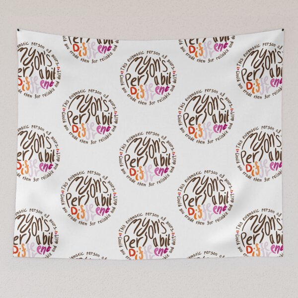 Item preview, My Person’s A Bit Different (white bg, sunset hearts, sunset ‘different’) designed and sold by RadiantDuat.