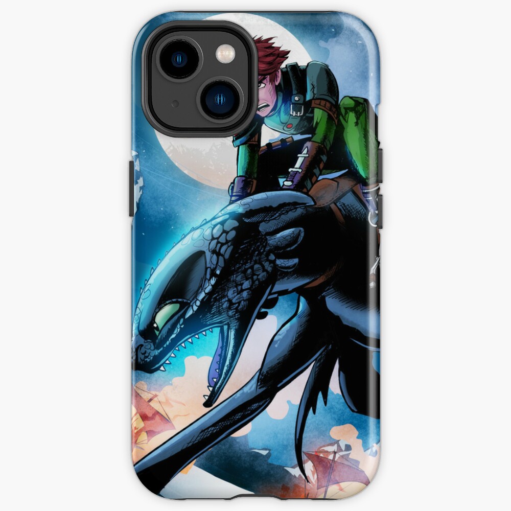 Fashion Stitch Hard TPU Toothless Dragon Designer Mobile Phone