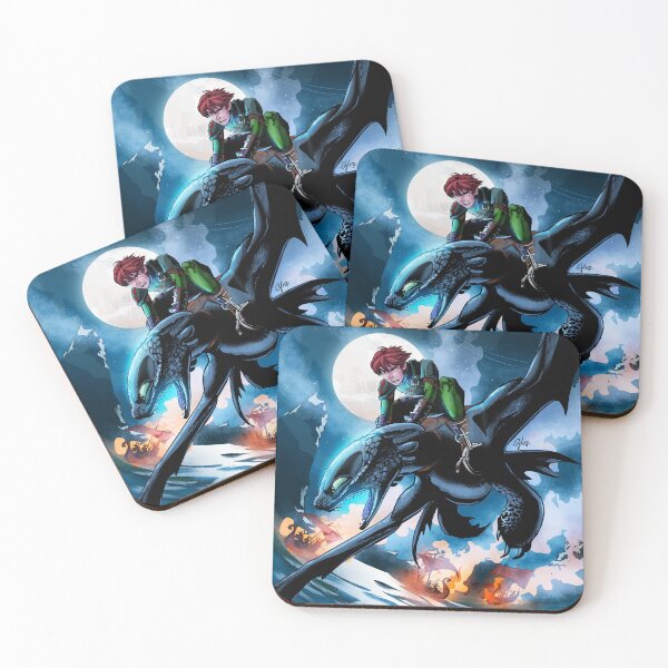 Item preview, Hiccup and Toothless Viking War designed and sold by inhonoredglory.