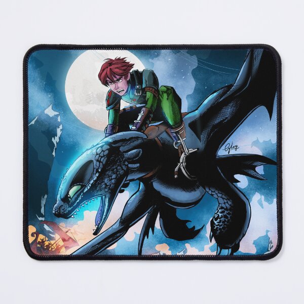 Item preview, Hiccup and Toothless Viking War designed and sold by inhonoredglory.