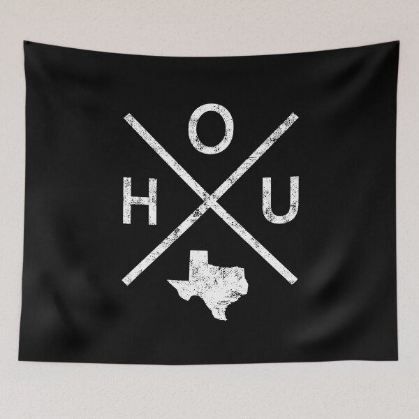 Item preview, Vintage Houston Retro HOU Cross designed and sold by pixeljamz.