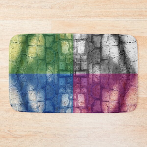 Item preview, Shadows on colorfully colored wall, abstract designed and sold by AlfabetDesign.