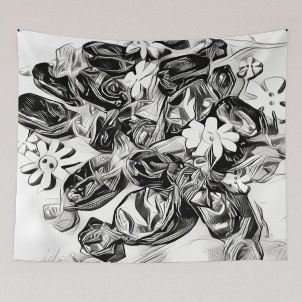 Item preview, Candy, Sweets Shapes. Black & White Photo, AI Art. designed and sold by Bowbubble.