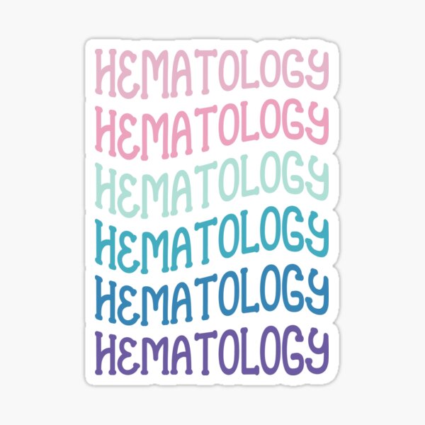 Item preview, Hematology Scheme Girly Colors designed and sold by Flying-Pencil.