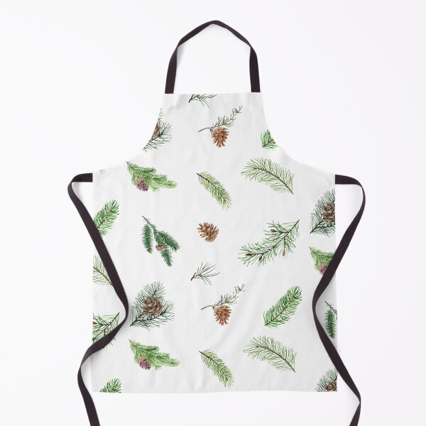 Item preview, Watercolor Pine Branches and Pinecones Botanical Collection designed and sold by silviaol.