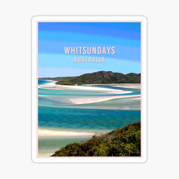 Item preview, Whitsundays Queensland Australia designed and sold by gologodesigns.