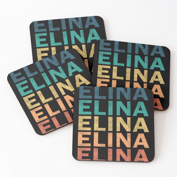 Item preview, Elina Name T Shirt - Elina Vintage Retro Name Gift Item Tee designed and sold by artiagasonya.