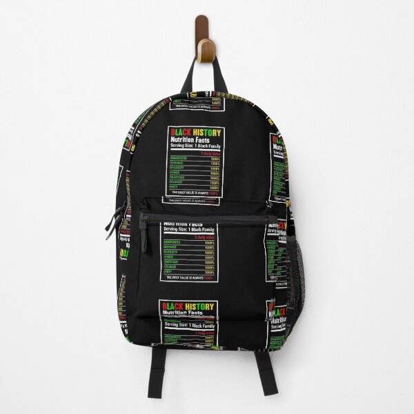 Item preview, Black History Nutrition Facts designed and sold by UrbanApparel.