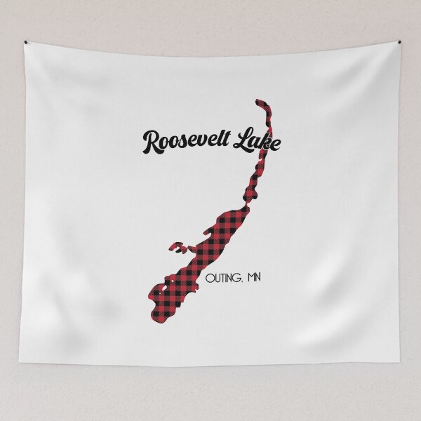 Item preview, Roosevelt Lake Outing MN Plaid designed and sold by ilakethat.