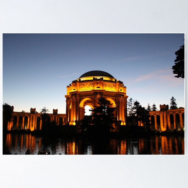 Item preview, Palace of Fine Arts at Night designed and sold by PockySamurai.