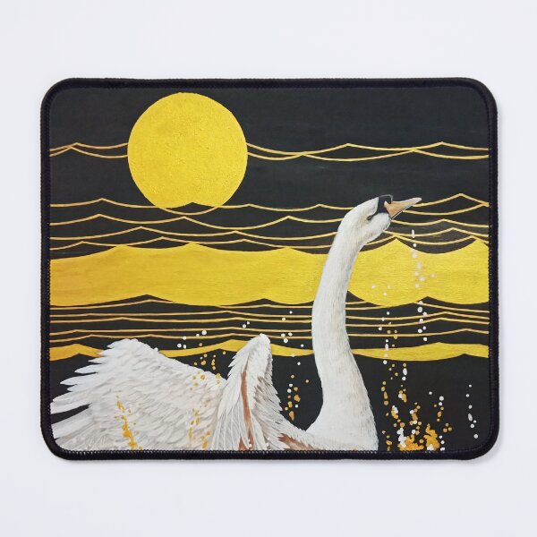 Item preview, Swan at sunset designed and sold by DreamsOfArubani.