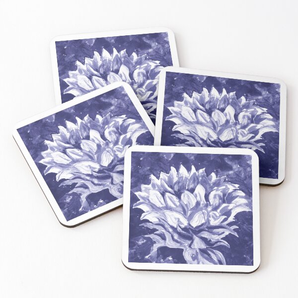 Item preview, Gorgeous Flowers Purple Blue Very Peri Floral Design XIII designed and sold by Irina Sztukowski.