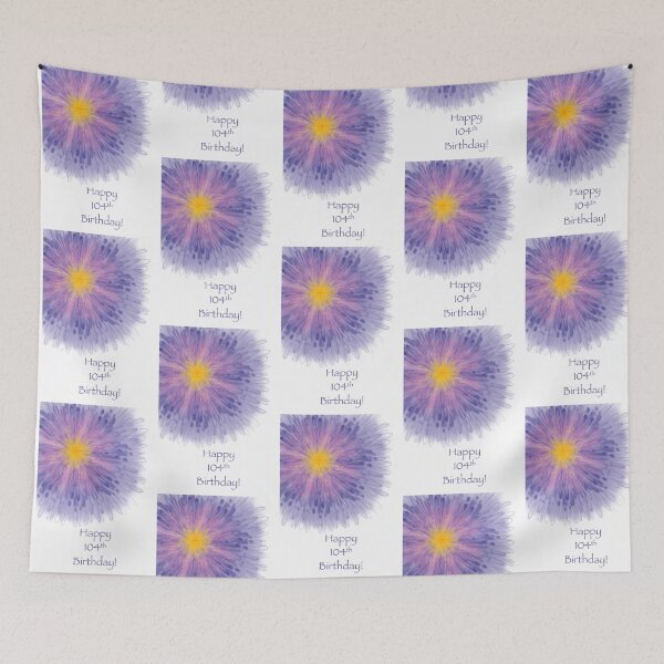 Item preview, 104th Birthday Flower designed and sold by janeynic.