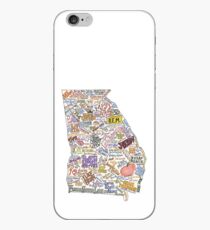 Georgia Musik Karte iPhone-Hülle & Cover