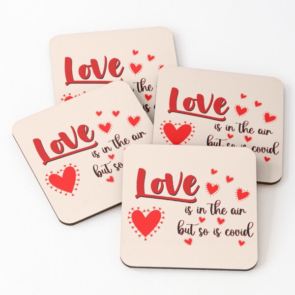 Item preview, Love is in the air but so is covid designed and sold by Javier Narváez Solarte.