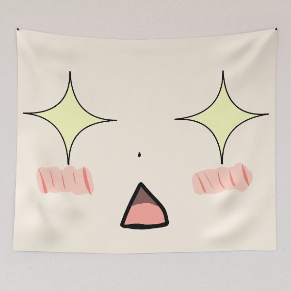Item preview, Anime amazed face designed and sold by Nyamelon.