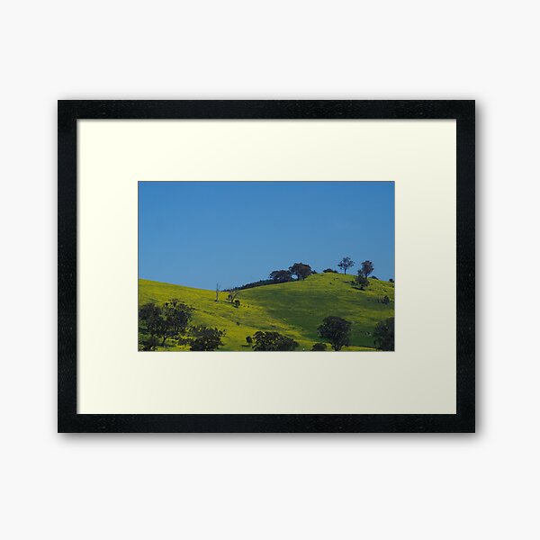 On The Way To Bendigo Framed Art Print