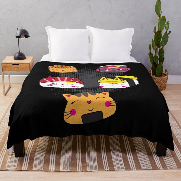 Item preview, Cat Food Sushi Roller, Anime Movie Lover Funny Japanese Food designed and sold by Dressed For  Duty.