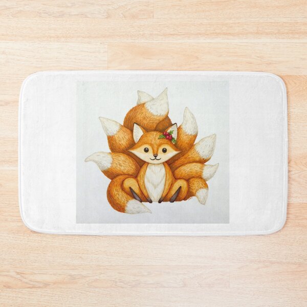 Item preview, Holiday Nine-Tailed Fox designed and sold by LoveJingle.