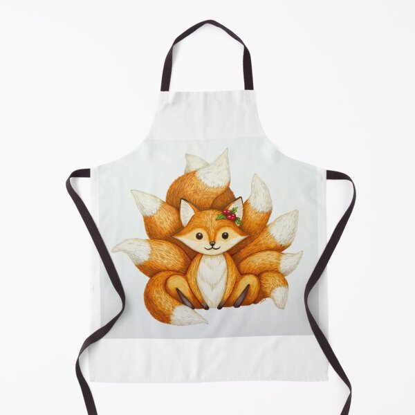 Item preview, Holiday Nine-Tailed Fox designed and sold by LoveJingle.