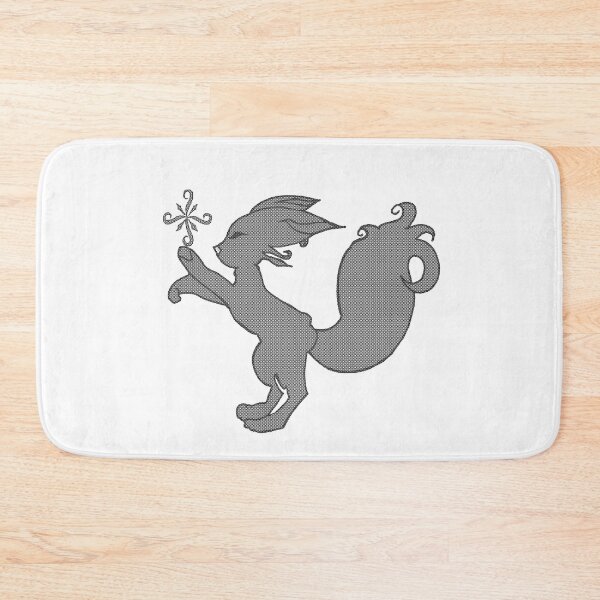 Item preview, Cartoon monochrome squirrel with a star designed and sold by Heltymrf.