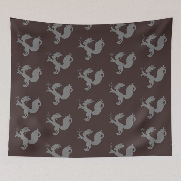 Item preview, Cartoon monochrome squirrel with a star designed and sold by Heltymrf.