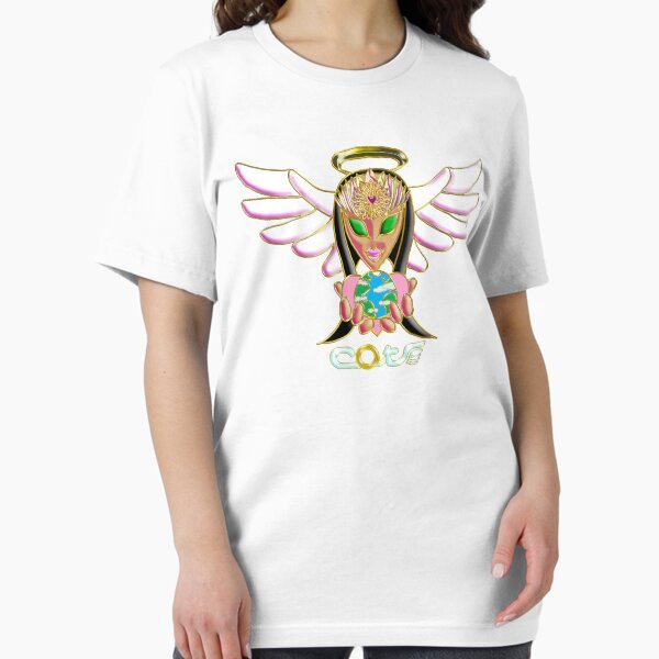 Angel Holding The Earth - Golden - COTA - Emerald Essential T-Shirt
