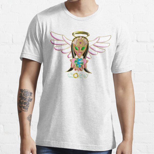 Angel Holding The Earth - Golden - COTA - Emerald Essential T-Shirt