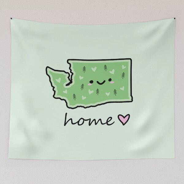 Item preview, cute Washington State designed and sold by Maple Design Studio.