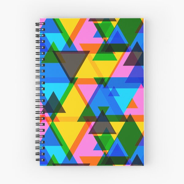 Item preview, Abstract, multicolor, bright pattern of triangles. designed and sold by Alexanna.