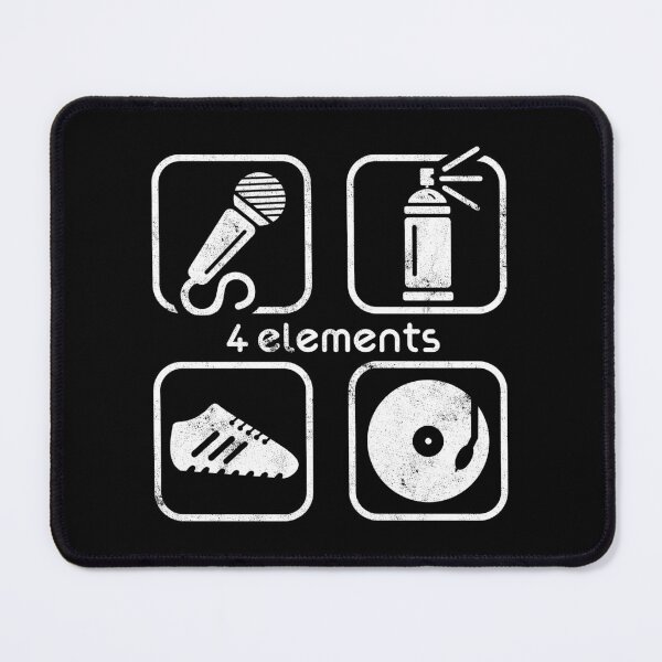 Item preview, 4 ELEMENTS MC, CAN, SNEAKERS, DJ USED LOOK BY SUBGIRL designed and sold by SUBGIRL.