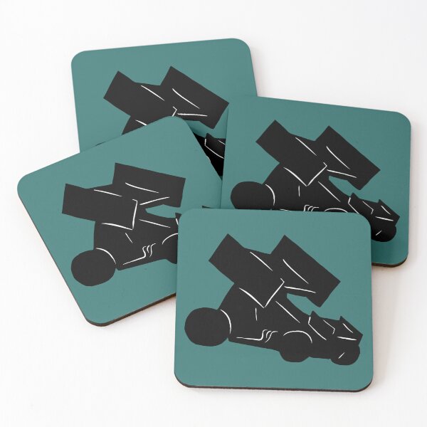 Item preview, Sprint Car Silhouette teal designed and sold by miaka618.