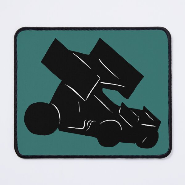 Item preview, Sprint Car Silhouette teal designed and sold by miaka618.