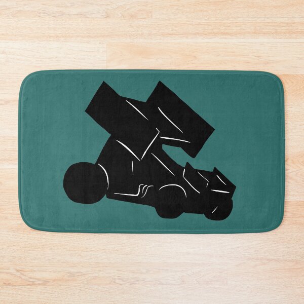 Item preview, Sprint Car Silhouette teal designed and sold by miaka618.