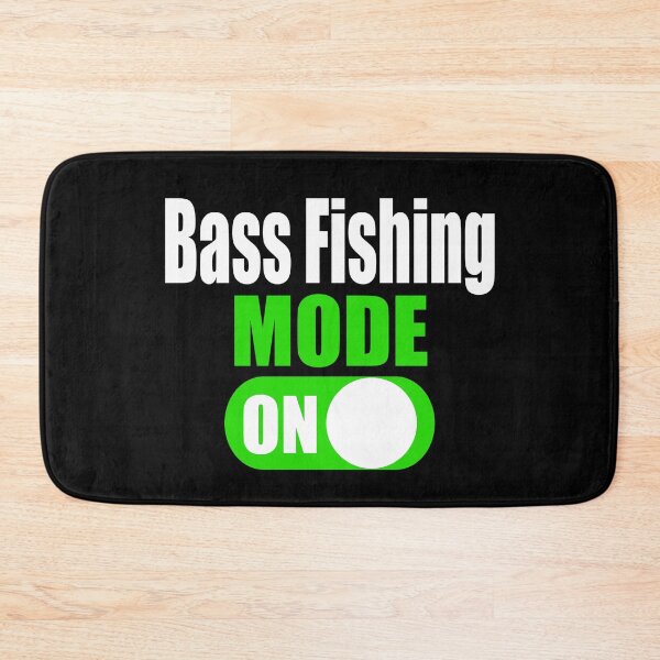 Item preview, Funny Fishermans Bass Fishing Mode On Game Fisher Fans designed and sold by CharJens.
