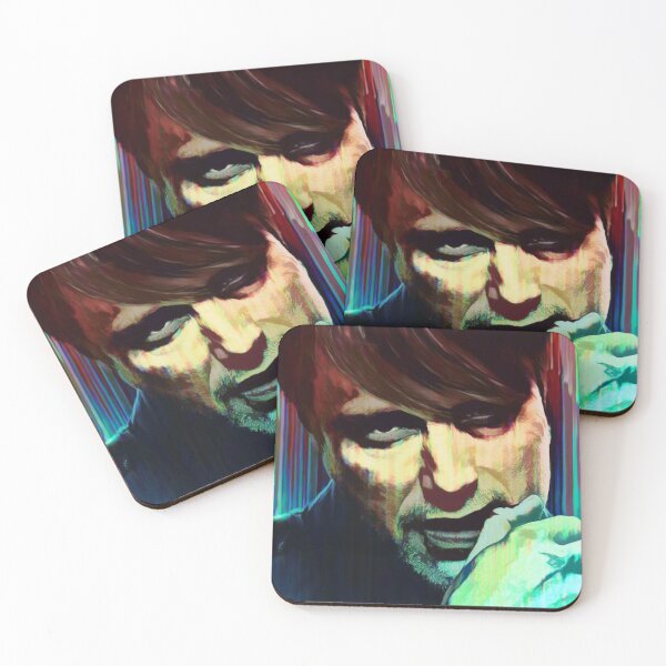 Item preview, Hannibal Retro Psychedelic Drip Paint Poster designed and sold by orionlodubyal.