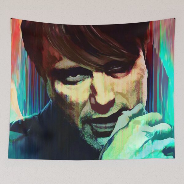 Item preview, Hannibal Retro Psychedelic Drip Paint Poster designed and sold by orionlodubyal.