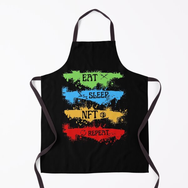 Item preview, EAT SLEEP NFT REPEAT FUNNY MEME QUOTE GIFTS  designed and sold by TheWorkoutLife ⭐⭐⭐⭐⭐.
