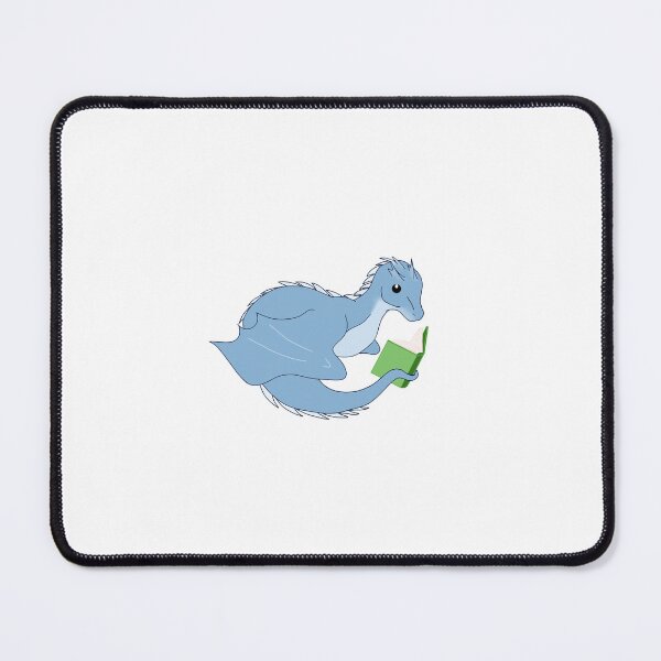 Item preview, Blue Bookwyrm designed and sold by Madelyn Craig.